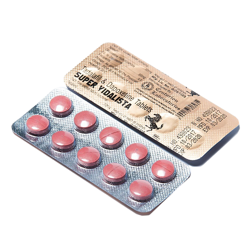 Super Vidalista (Tadalafil 20mg + Dapoxetin 60mg)